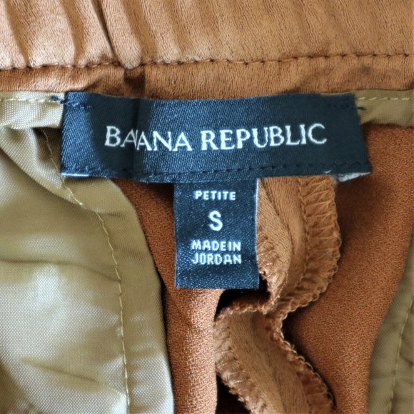 Banana Republic Copper Satin Cargo Joggers - Picture 8 of 9